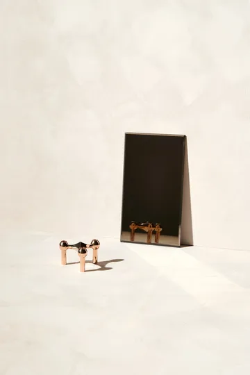 STOFF Nagel lysestake - Roségull - STOFF Nagel