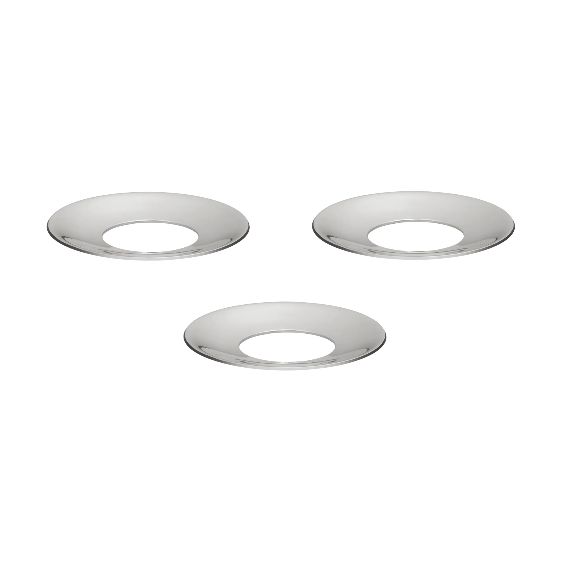 STOFF Nagel lysmansjett 3-pakning, Krom STOFF Nagel