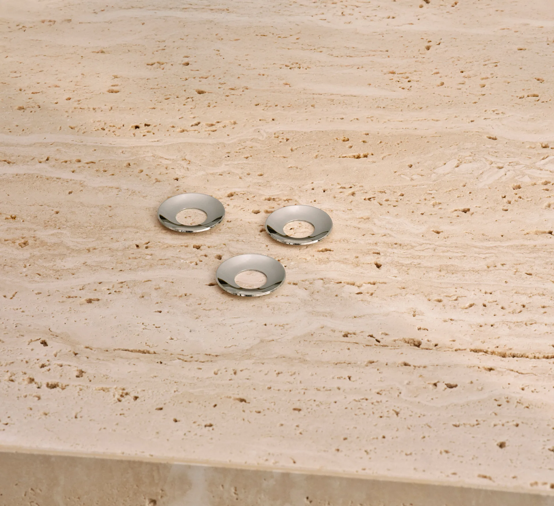 STOFF Nagel lysmansjett 3-pakning, Krom STOFF Nagel