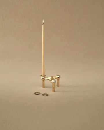 STOFF Nagel lysmansjett 3-pakning - Solid messing - STOFF Nagel