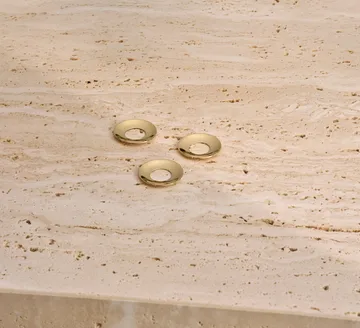 STOFF Nagel lysmansjett 3-pakning - Solid messing - STOFF Nagel