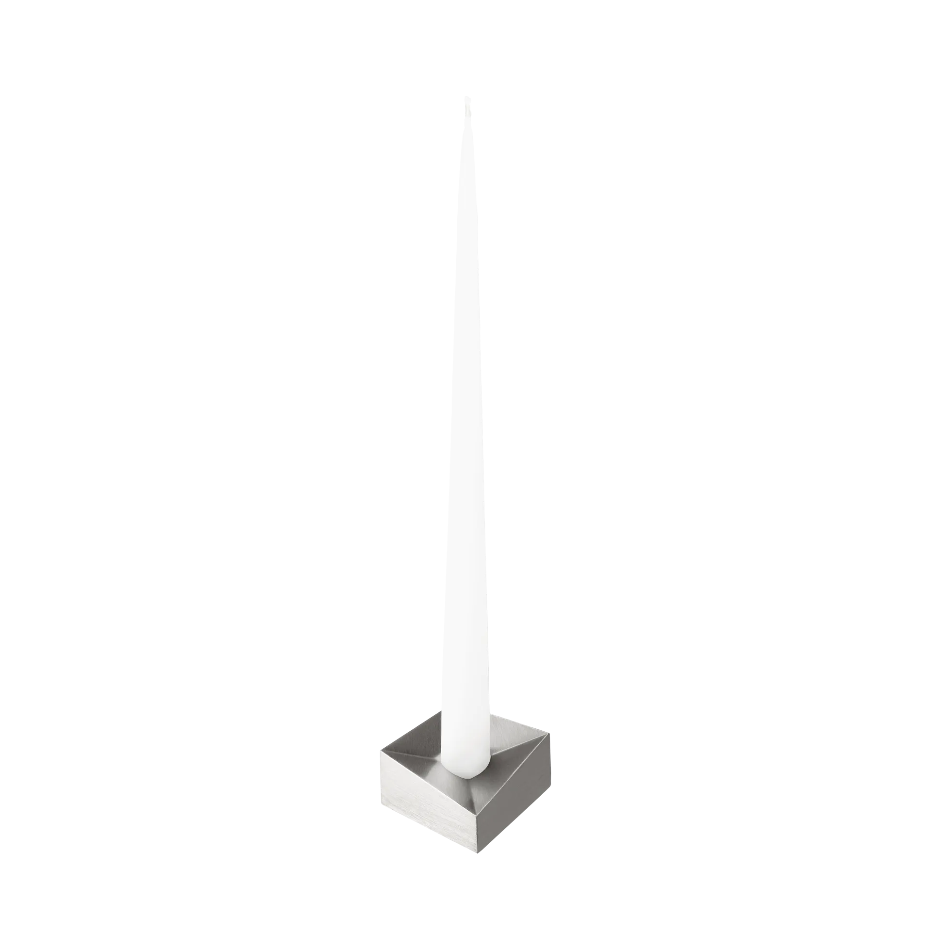 STOFF Nagel reflect lysestake large 3,2 cm, Børstet krom STOFF Nagel