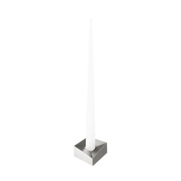 STOFF Nagel reflect lysestake large 3,2 cm - Børstet krom - STOFF Nagel