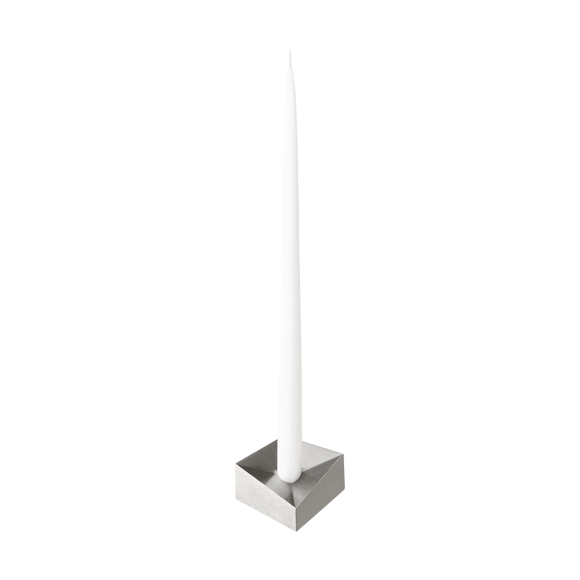 STOFF Nagel reflect lysestake small 2,7 cm, Børstet krom STOFF Nagel