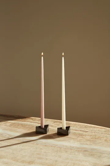 STOFF Nagel reflect lysestake small 2,7 cm - Sort krom - STOFF Nagel