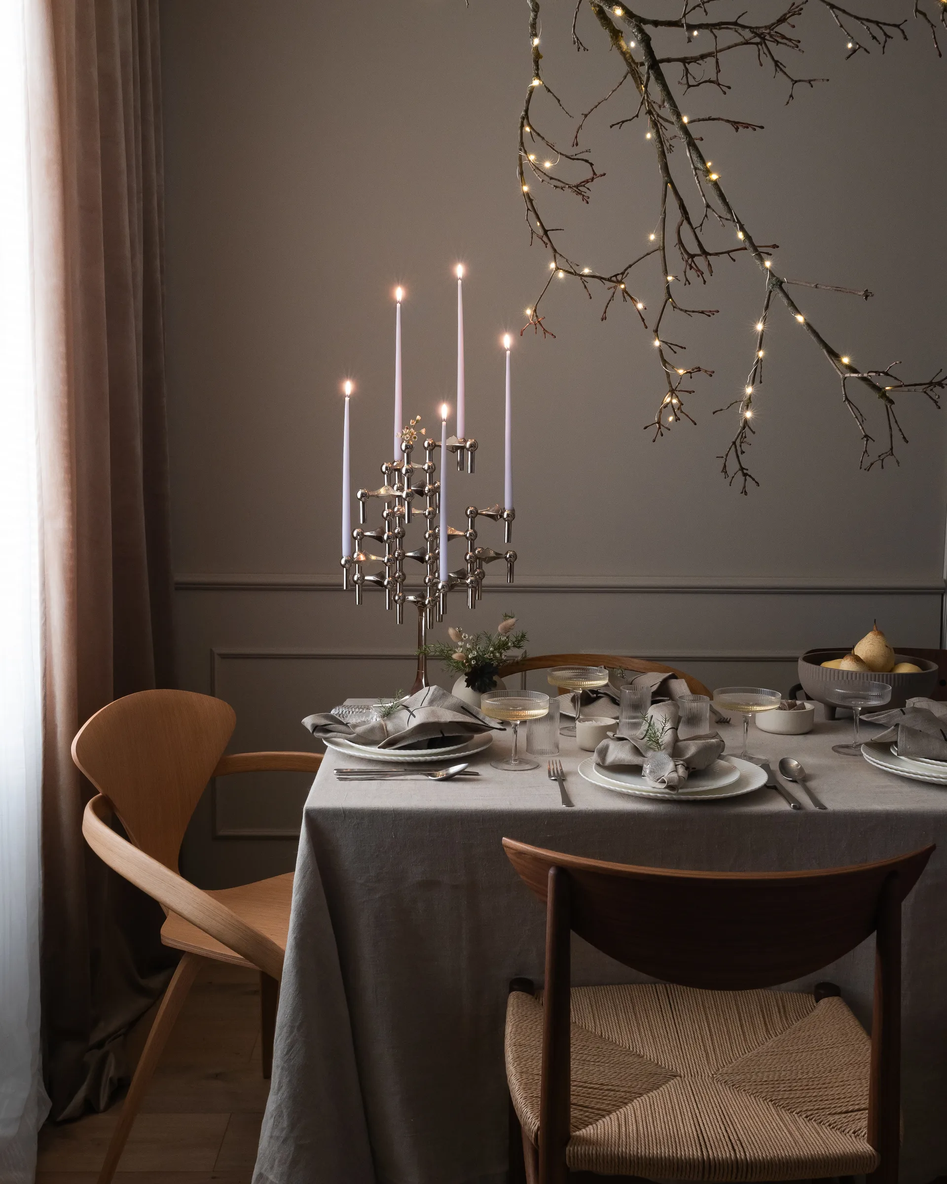 STOFF Nagel stativ, Krom STOFF Nagel