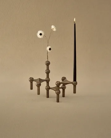 STOFF Nagel vase - Bronzed brass - STOFF Nagel