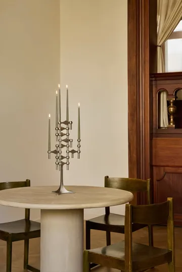 STOFF Nagel vase - Børstet krom - STOFF Nagel
