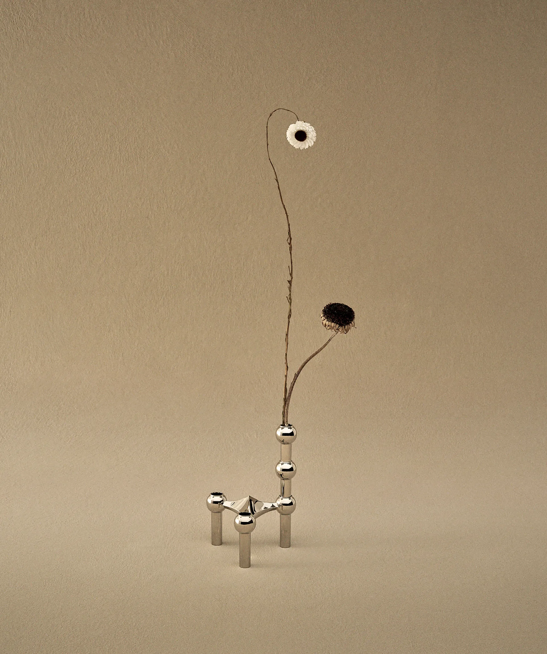 STOFF Nagel vase, Krom STOFF Nagel
