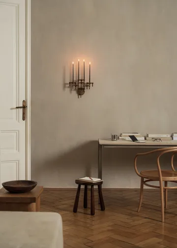 STOFF Nagel vegglysestake - Bronzed messing - STOFF Nagel