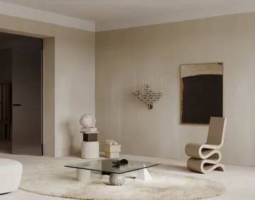 STOFF Nagel vegglysestake - Chrome - STOFF Nagel