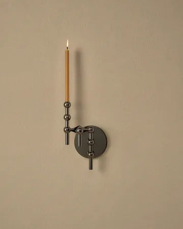 STOFF Nagel vegglysestake - Svart krom - STOFF Nagel