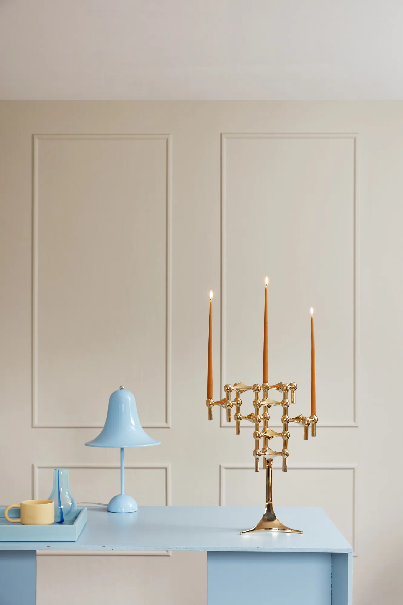 STOFF antikklys by ester & erik 6-pack, Amber STOFF