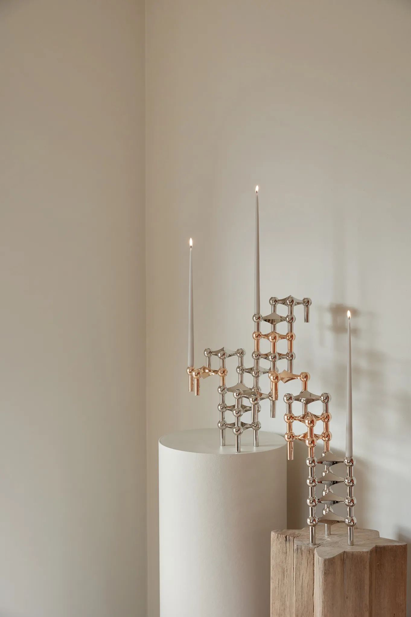 STOFF antikklys by ester & erik 6-pack, Sand STOFF