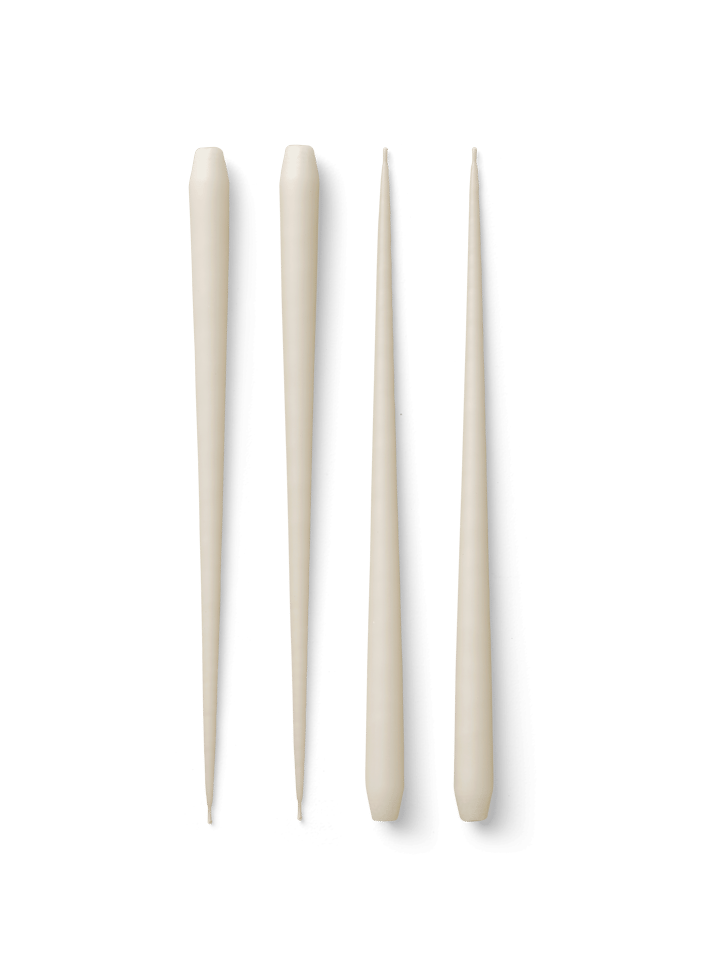STOFF antikklys by ester & erik large 4-pk - Off-white - STOFF