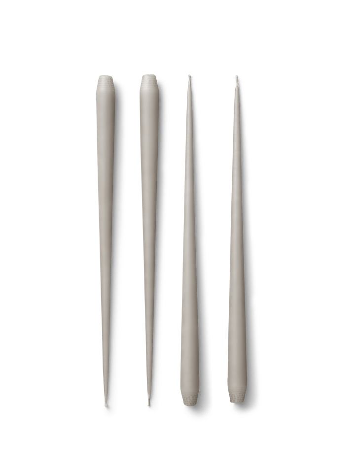 STOFF antikklys by ester & erik large 4-pk - Sand - STOFF