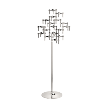 STOFF Nagel gulvstativ 70 cm - Chrome - STOFF
