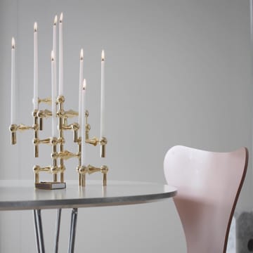 STOFF Nagel lysestake - messing - STOFF