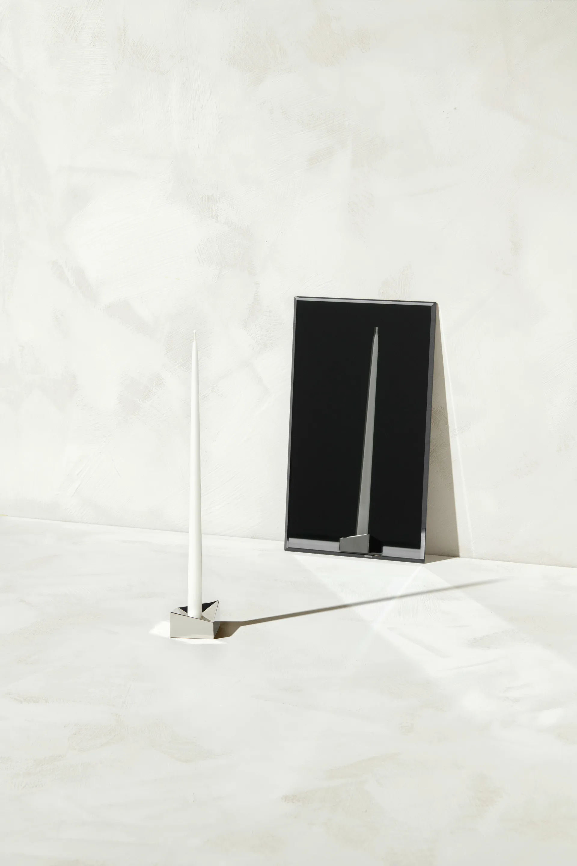 STOFF Nagel reflect lysestake small 2,7 cm, Krom STOFF