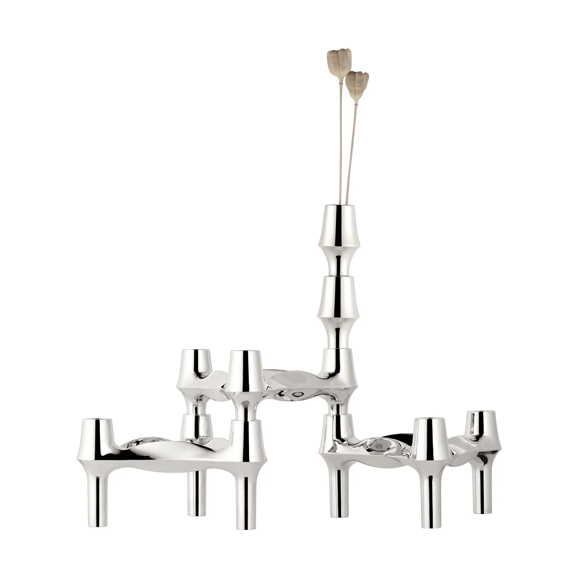 STOFF Nagel vase BMF, Krom STOFF