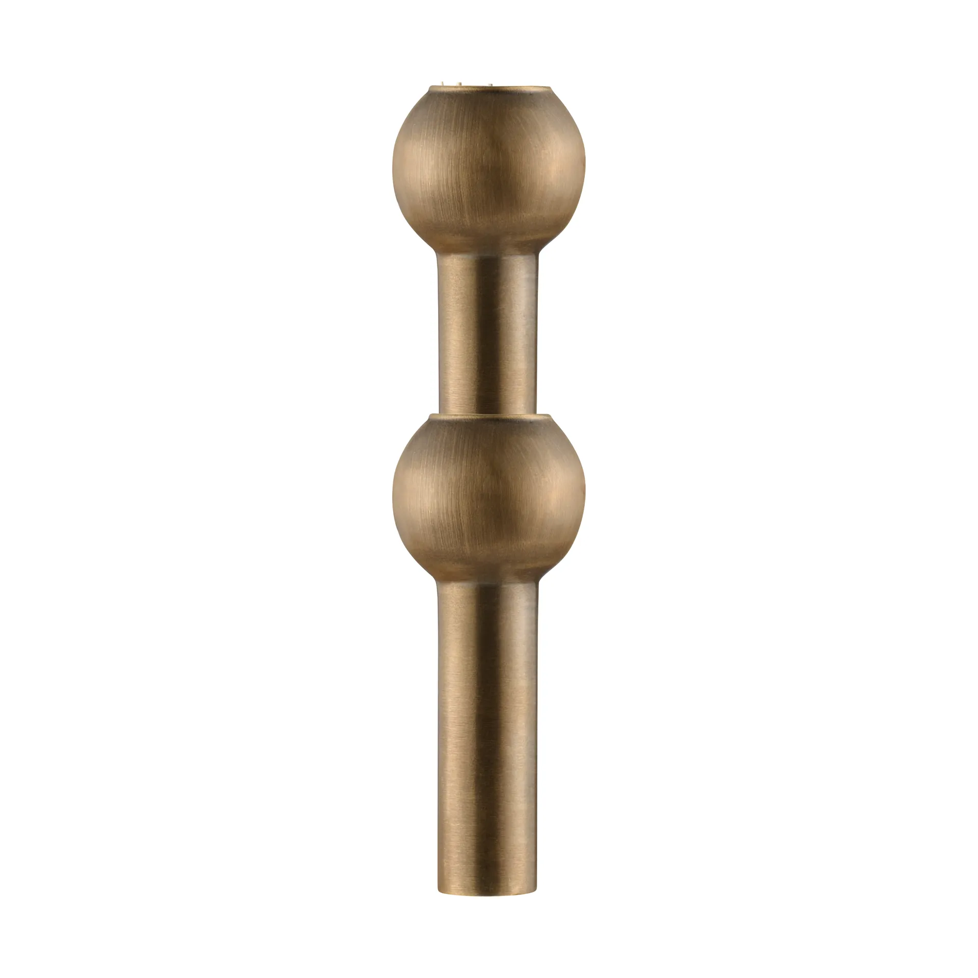 STOFF Nagel vase, Bronzed brass STOFF