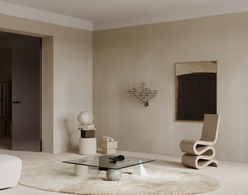 STOFF Nagel vegglysestake - Chrome - STOFF