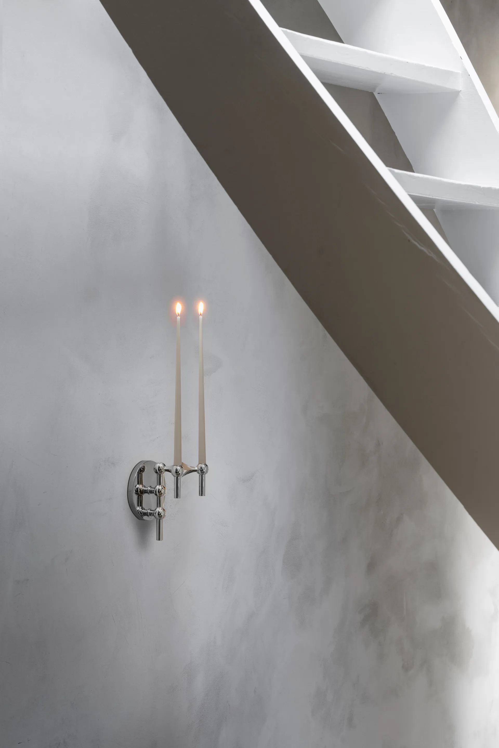 STOFF Nagel vegglysestake, Chrome STOFF