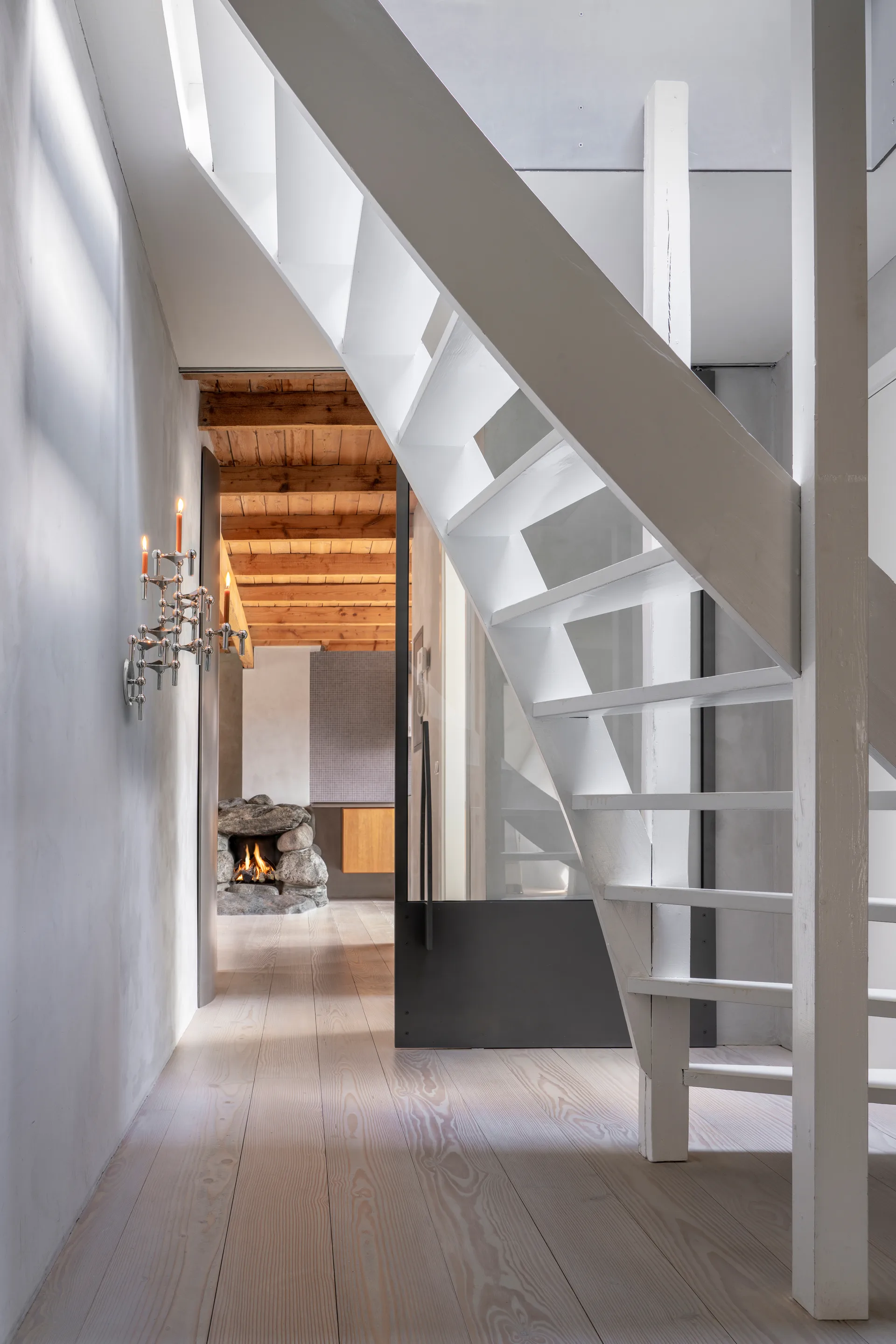 STOFF Nagel vegglysestake, Chrome STOFF