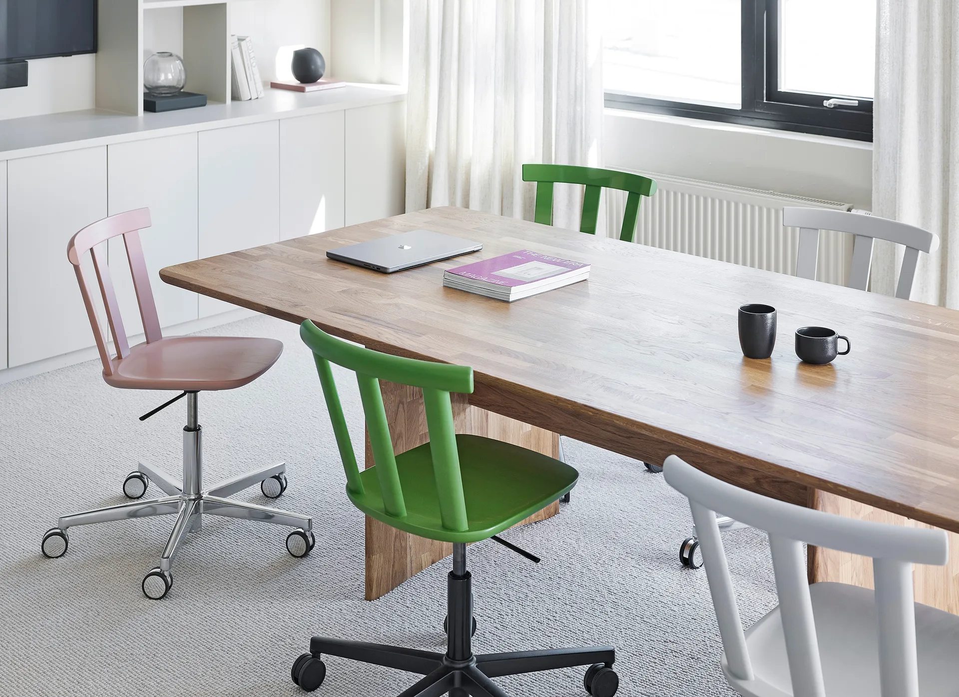 Alt bord 90x245 cm eik, Naturell olje Stolab