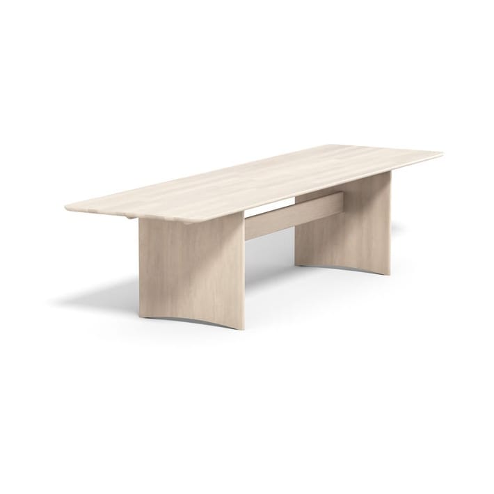 Alt bord 90x320 cm bjørk - Lys mattlakk - Stolab