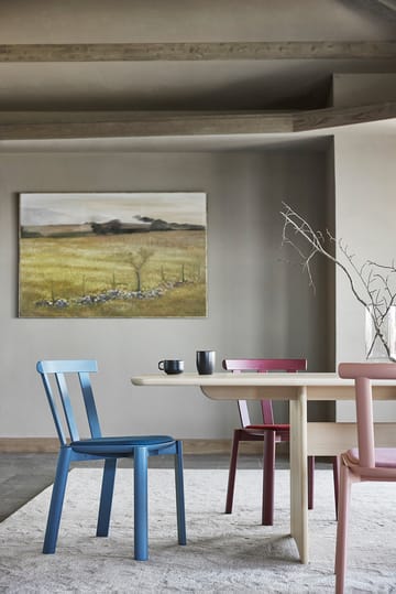 Alt bord 90x320 cm bjørk - Lys mattlakk - Stolab