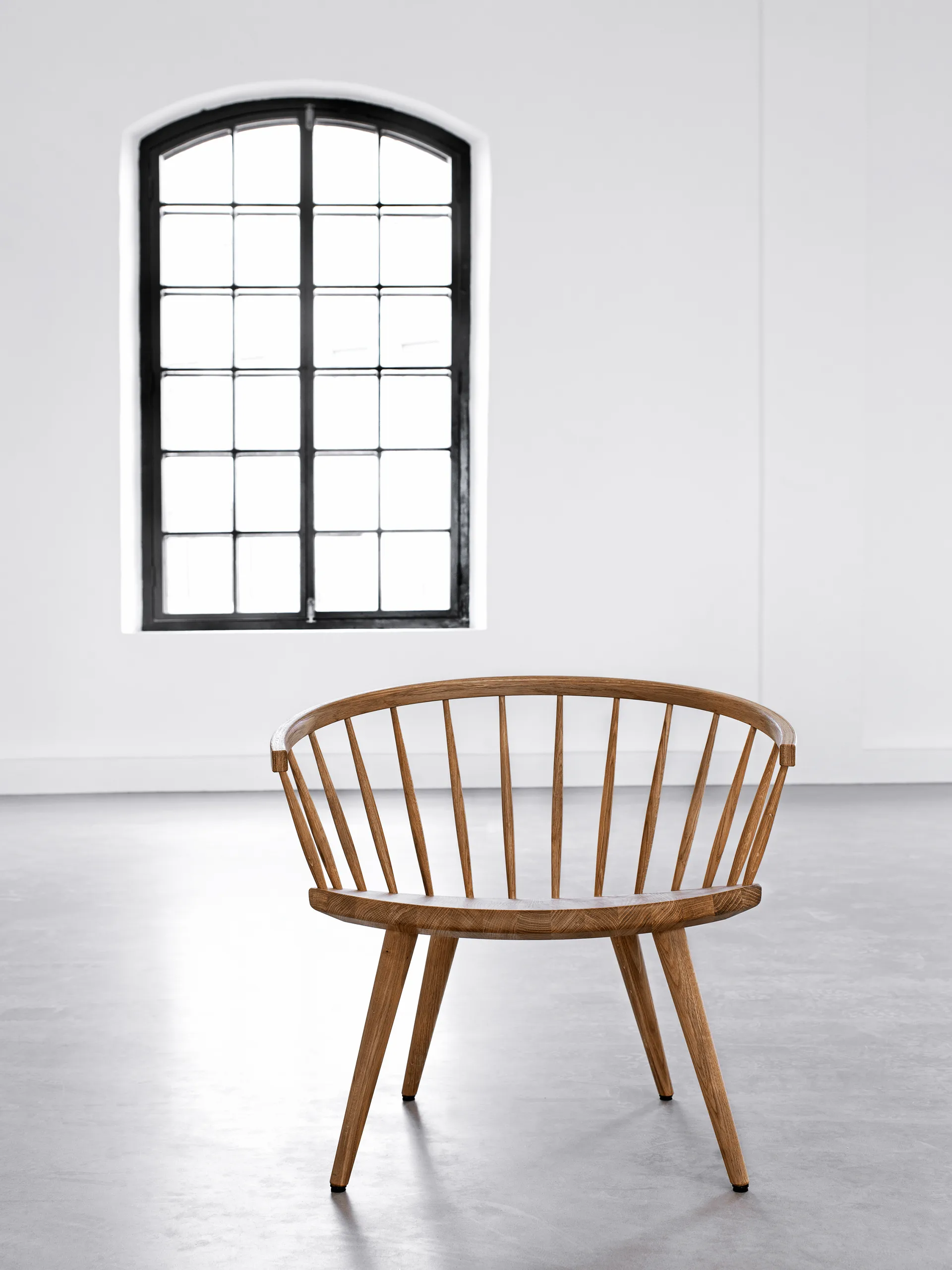 Arka loungestol eik, Naturell olje Stolab