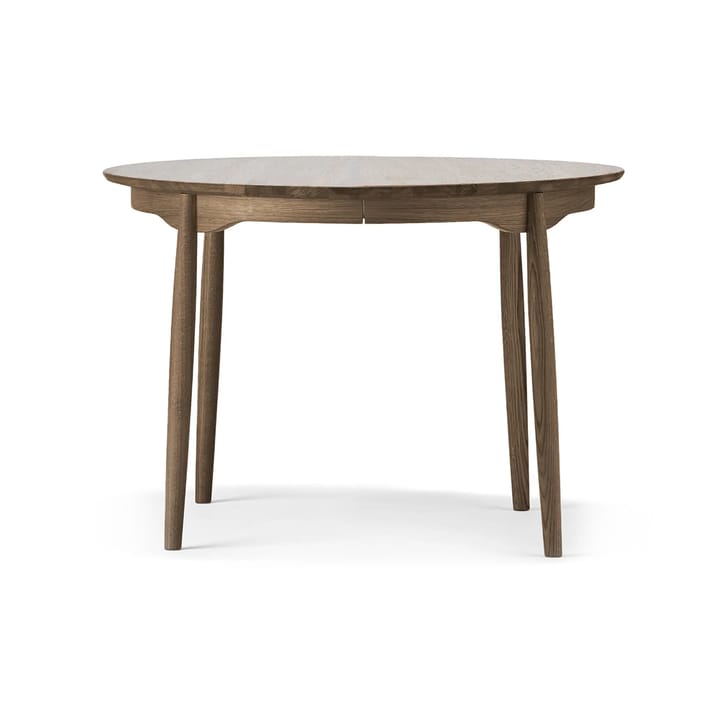 Carl spisebord delbart Ø 115 cm - Smoked oak - Stolab