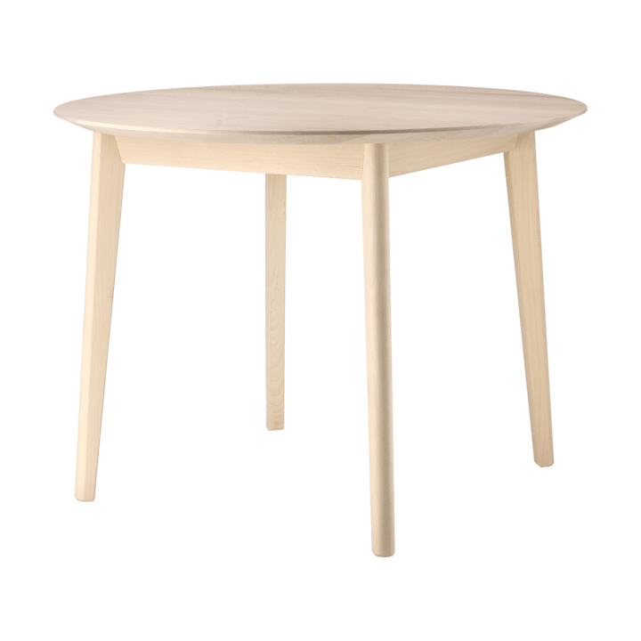 Emma sofabord Ø70 cm - Lys mattlakkert bjørk - Stolab