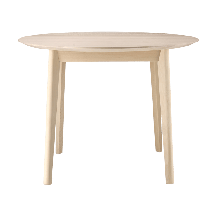 Emma sofabord Ø70 cm, Lys mattlakkert bjørk Stolab
