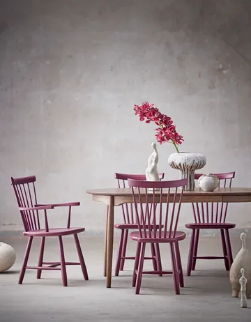 Lilla Åland armstol - Lingon 19 (bjørk) - Stolab