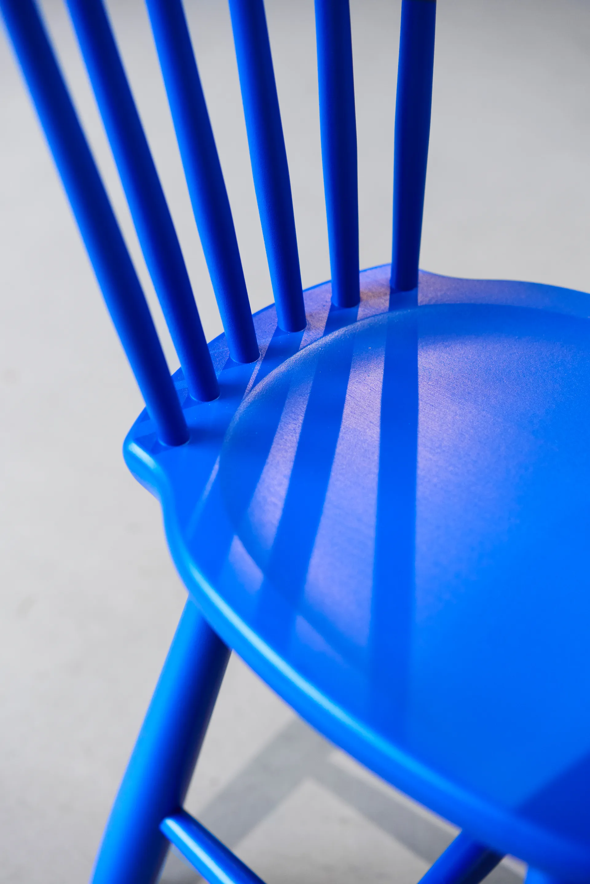 Lilla Åland barnestol bjørk 33 cm, Svenssons blå Stolab