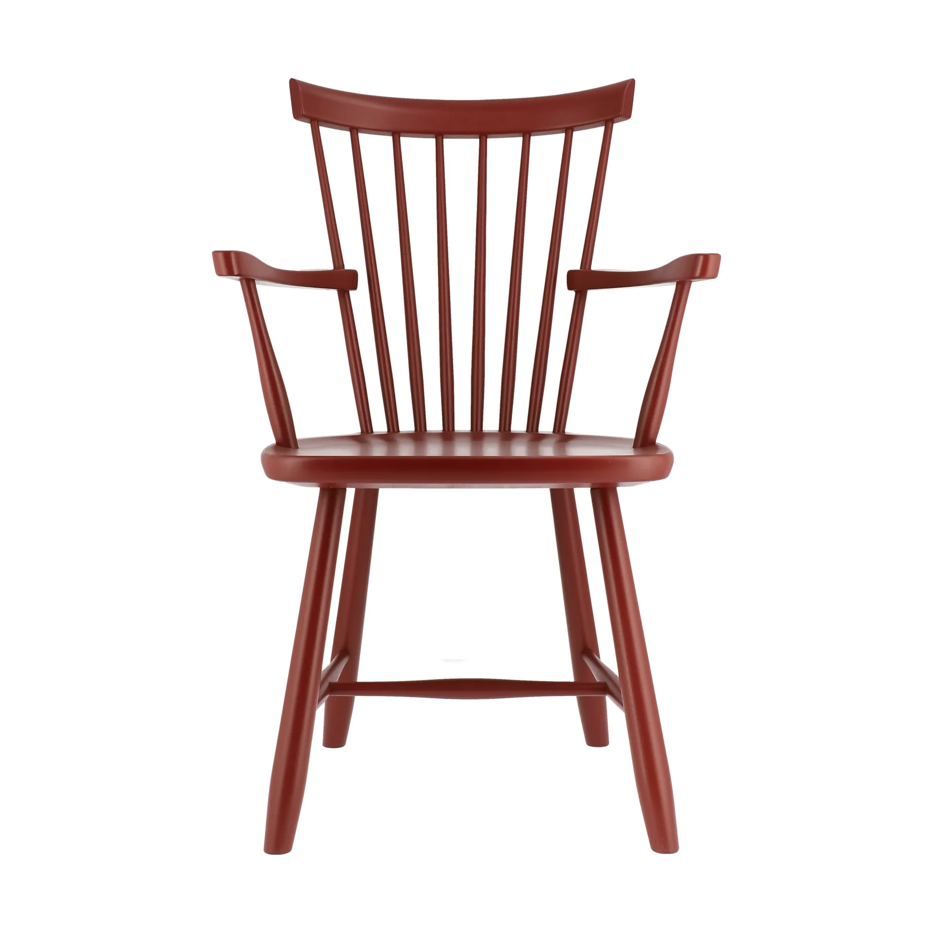 Lilla Åland karmstol bjørk, Svenssons falurød Stolab