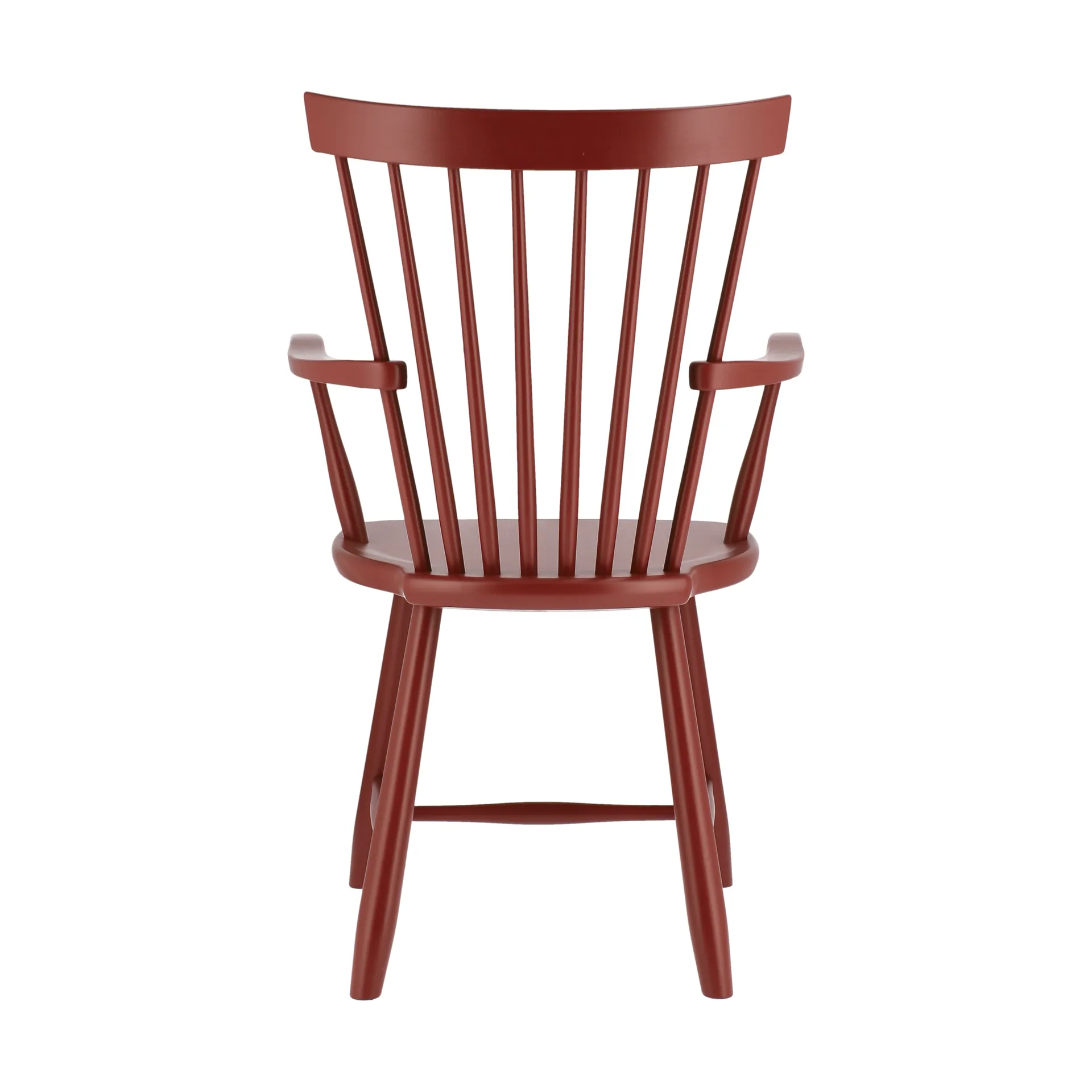 Lilla Åland karmstol bjørk, Svenssons falurød Stolab