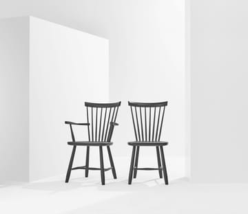 Lilla Åland karmstol eik - Svart - Stolab