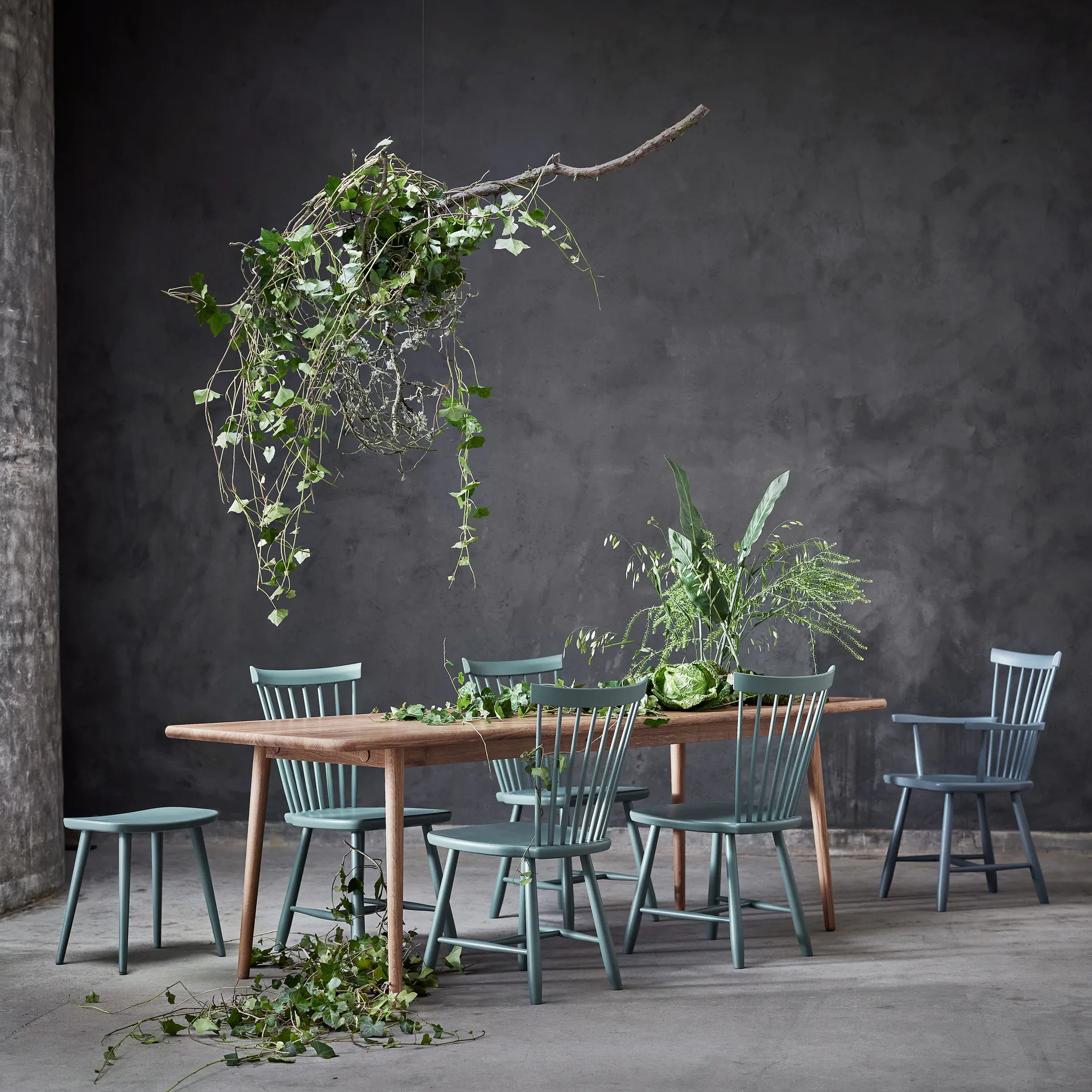 Lilla Åland stol, Dimma 22 (bjørk) Stolab