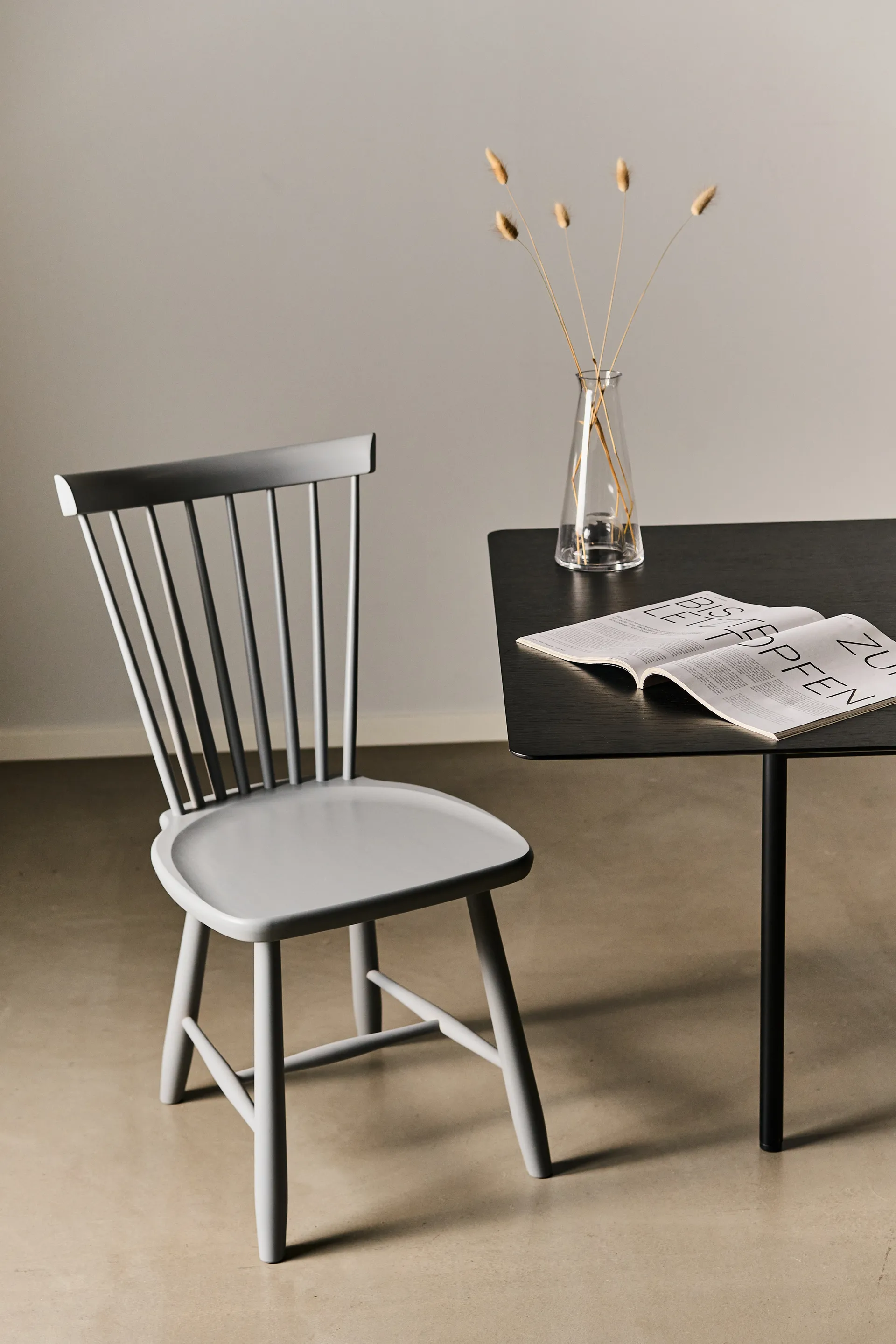 Lilla Åland stol, Svenssons-grå (bjørk) Stolab