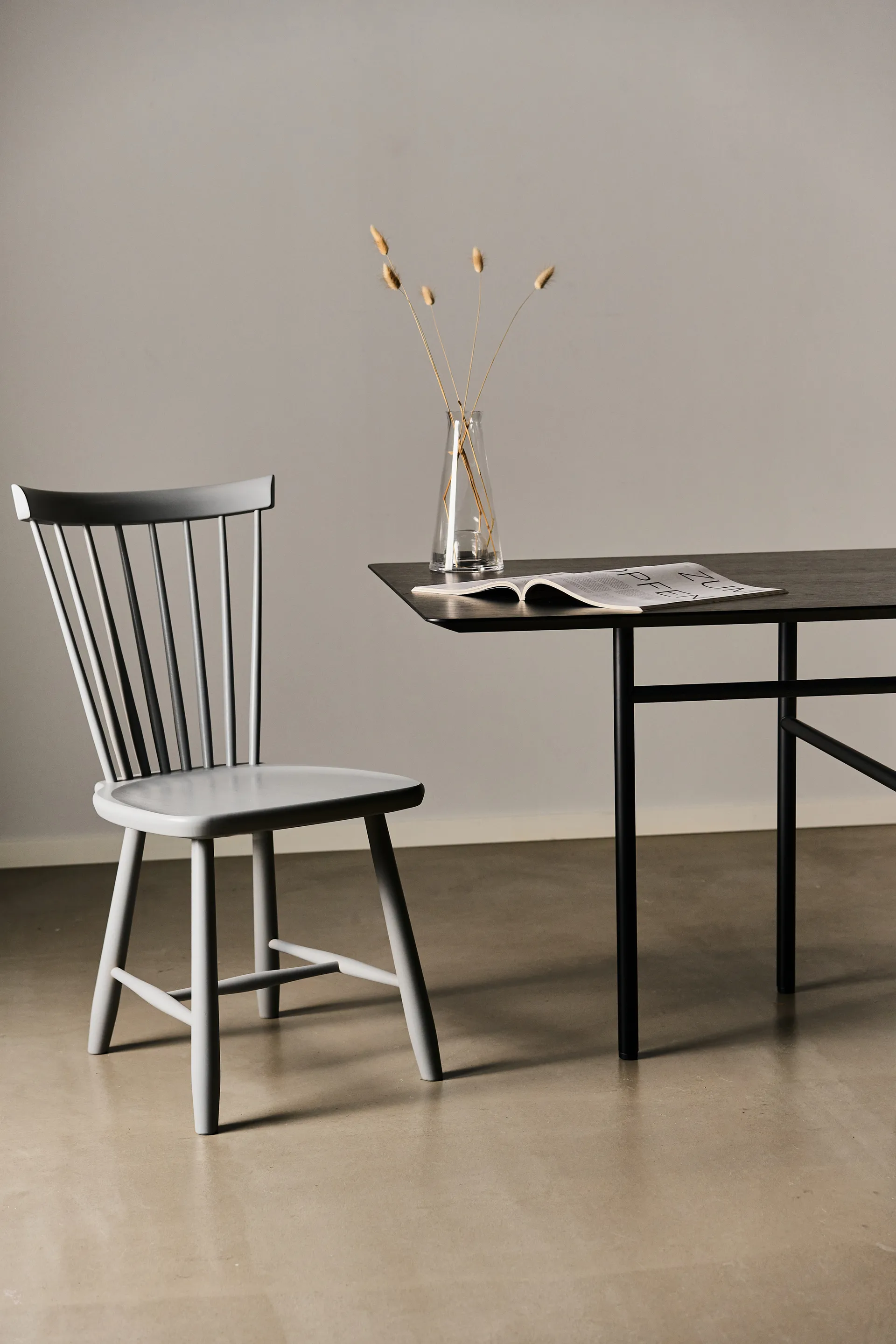 Lilla Åland stol, Svenssons-grå (bjørk) Stolab