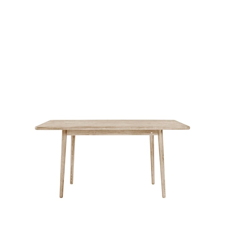 Miss Holly bord 235 x 82 cm - Eik hvitoljet, 1 ilegg - Stolab