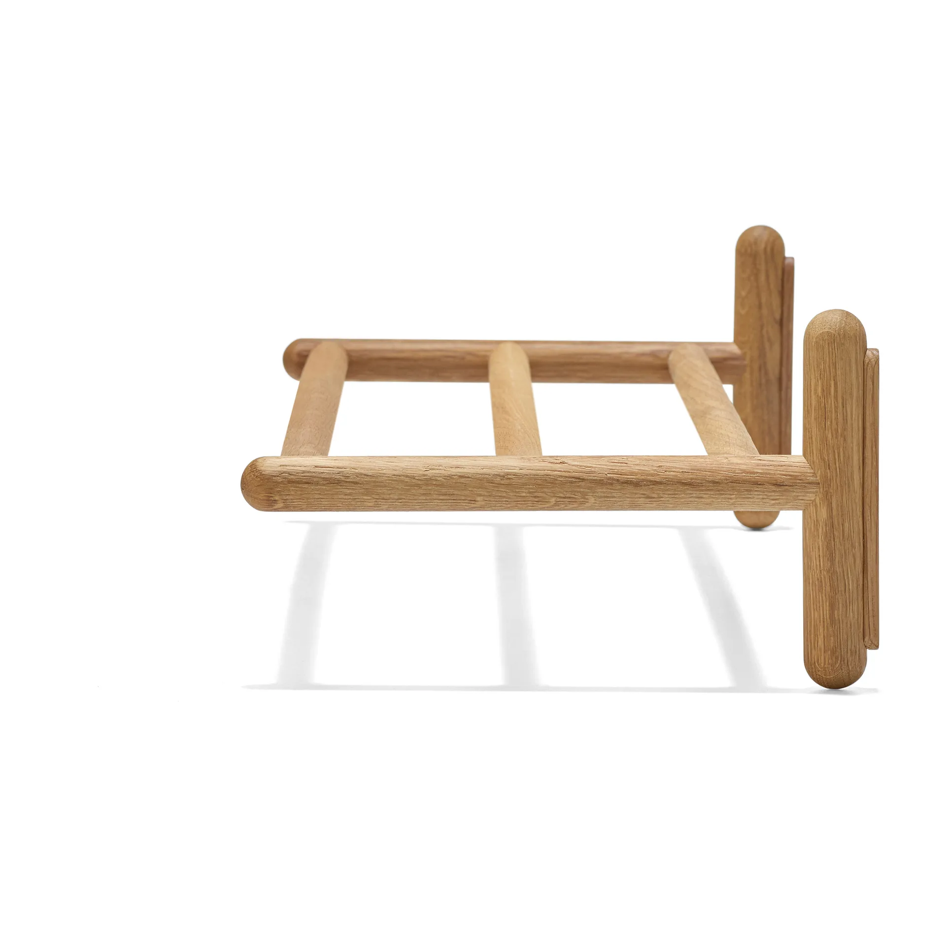 Miss Holly hatte-/skohylle 48 cm, Naturell olje Stolab