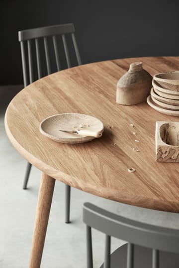 Miss Tailor bord Ø 130 cm - Eik naturlig olje, fast plate - Stolab