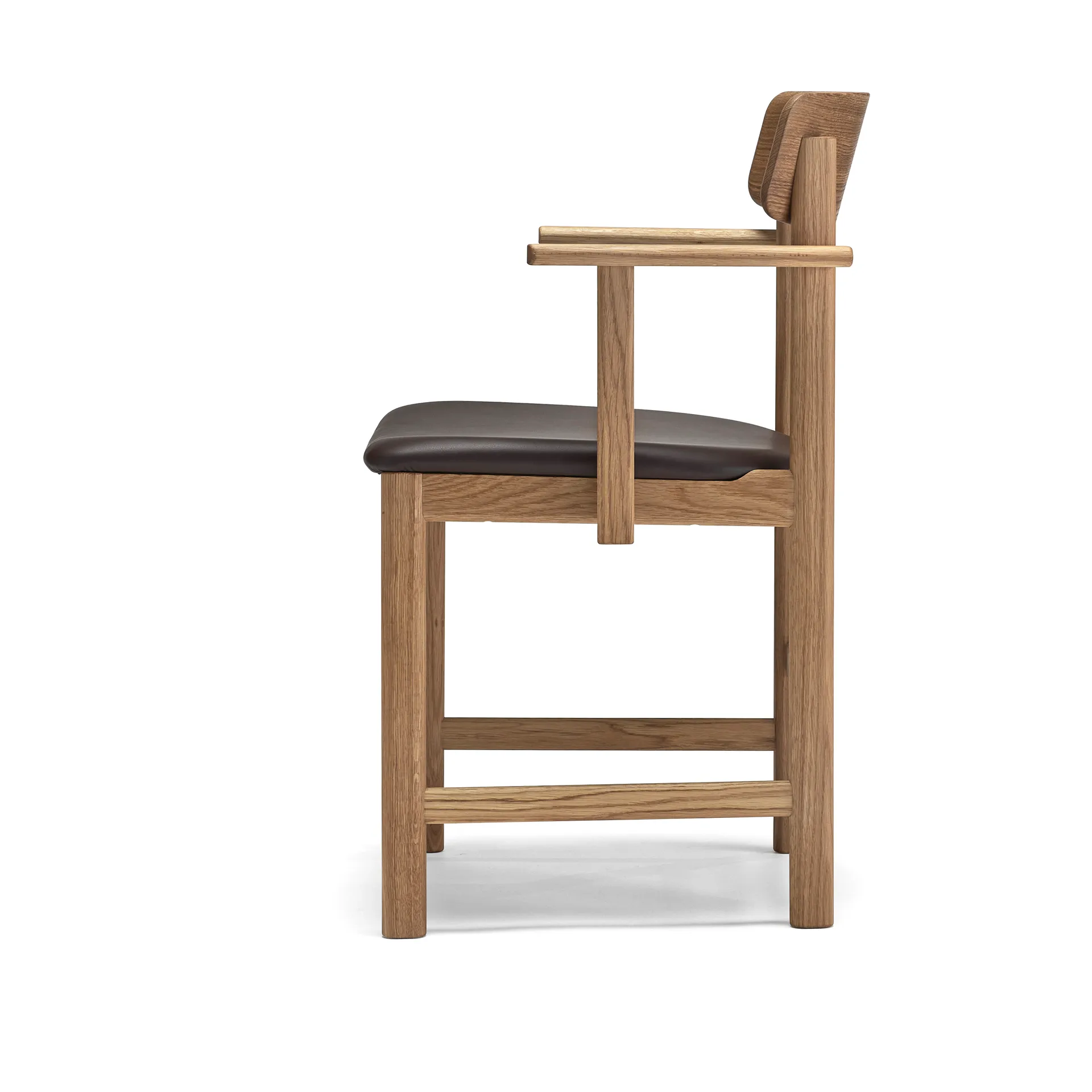 Pal armstol, Eik naturlig olje-Elmosoft 93129 Stolab