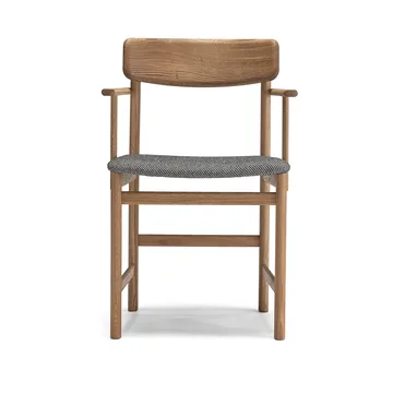 Pal armstol - Eik naturlig olje-Tornado V3576 - Stolab