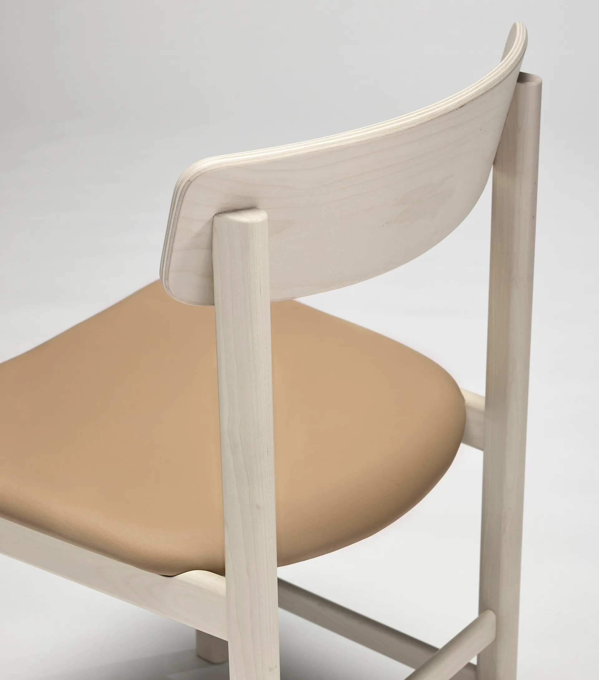 Pal stol, Bjørk lys mattlakk-Elmosoft 22030 Stolab