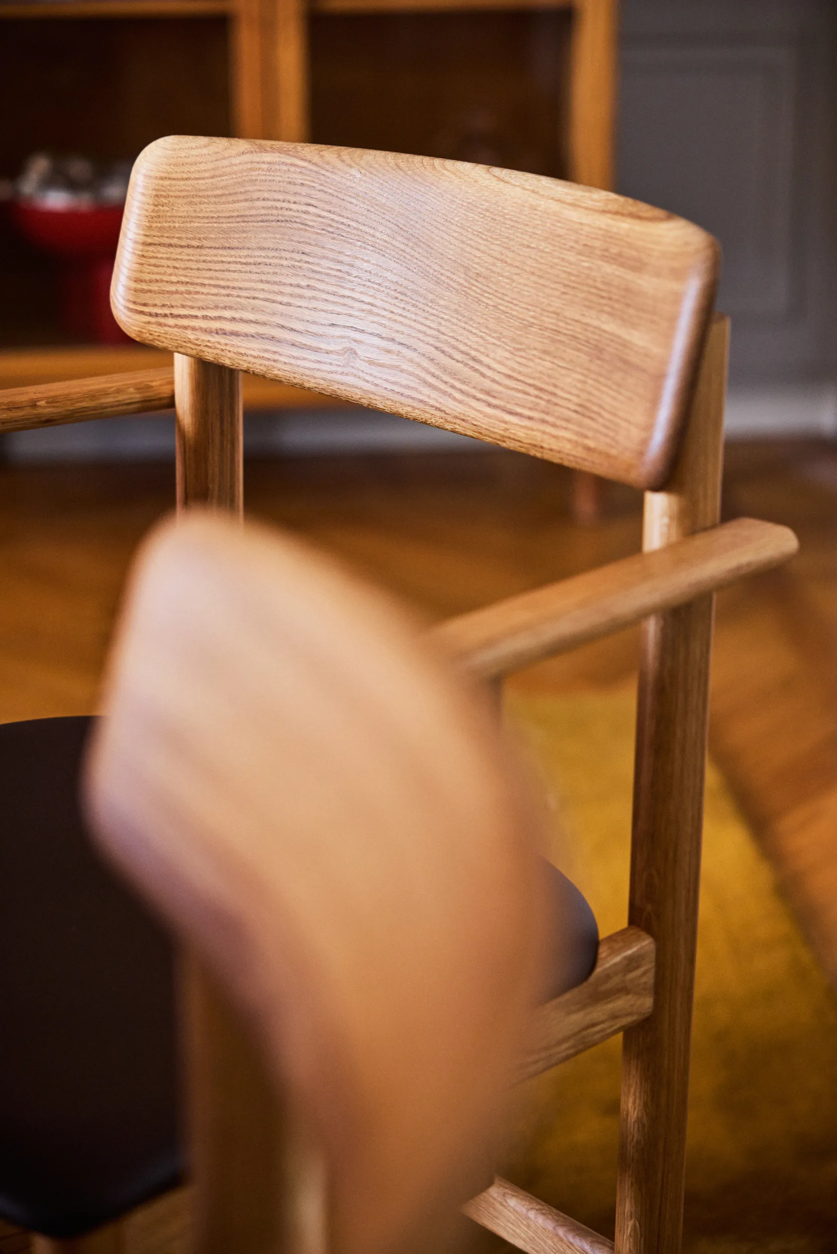 Pal stol, Eik naturlig olje-Elmosoft 93129 Stolab